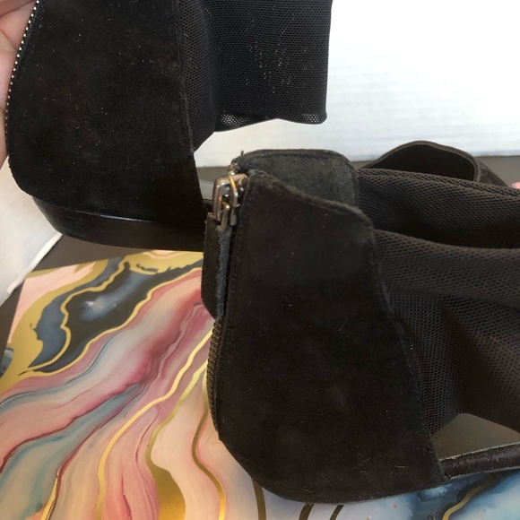 9 Eileen Fisher Hilly d'Orsay Flats in Black Suede - Picture 8 of 8